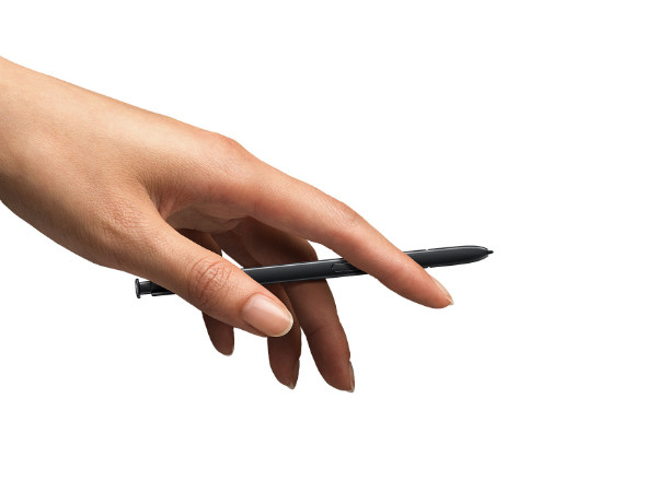 The new S Pen has a finer tip for natural drawing