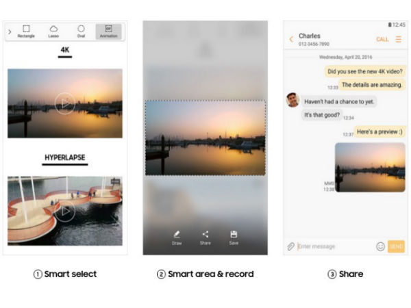 Share GIFs with your S Pen 