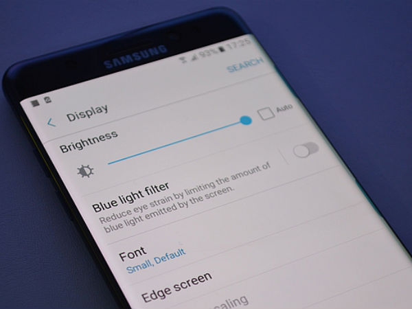 There's a switch for the blue light filter