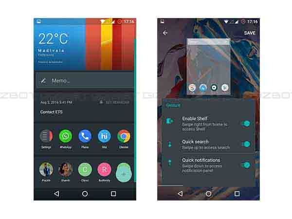 Use OnePlus Launcher for Shelf Mode