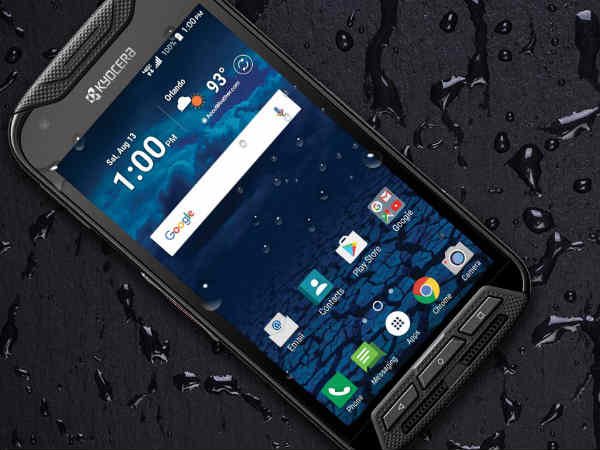 The Kyocera smartphone meets the military standard 