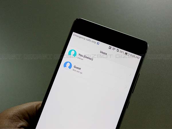 Add several user profiles to the P9