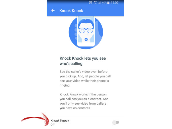 No worry! You can disable Knock Knock