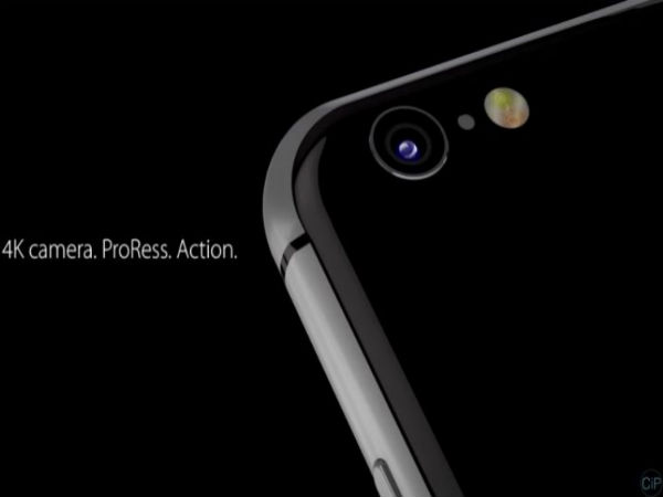 4K camera with ProRess tech is expected