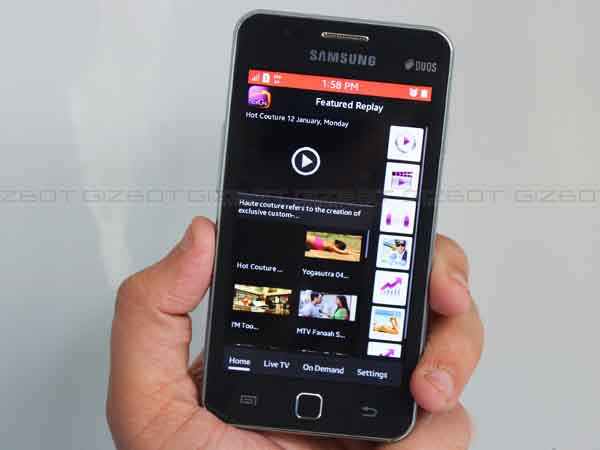 Quad-core processor along with 1GB of RAM