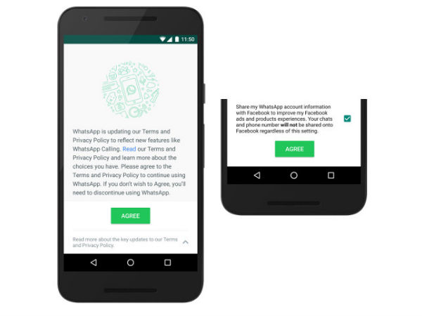 You will be notified 