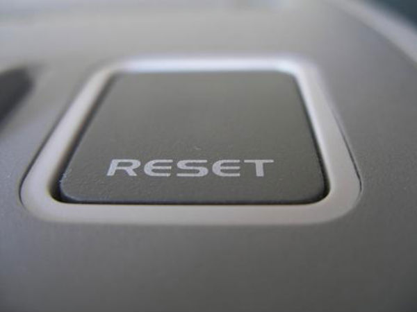 Now, you can perform a factory reset