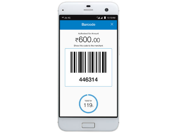 Barcode scanning feature is included 
