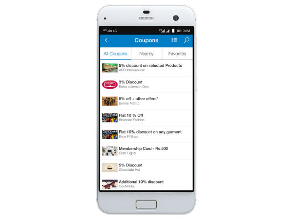 Get deals and cashback