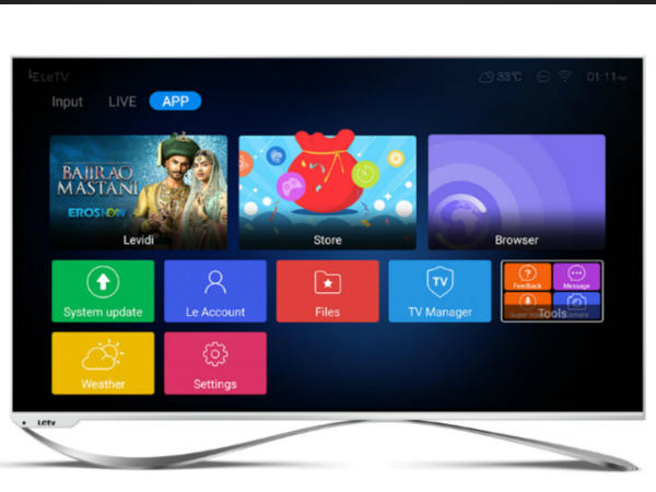 LeEco 55-inch SuperTV leads its category on 1st presale day!