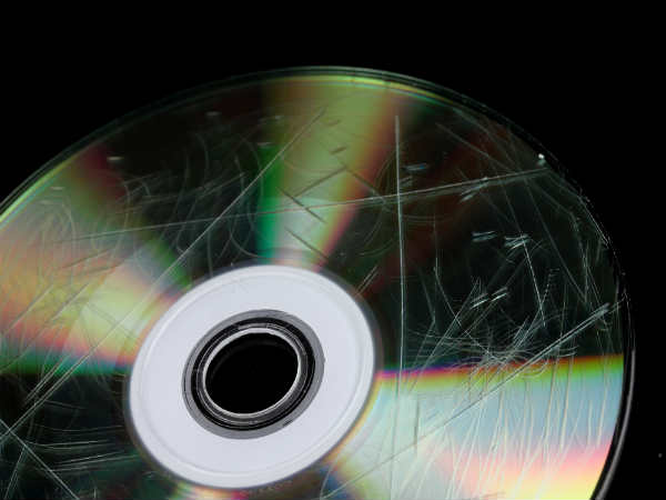 Get rid of scratches on CDs