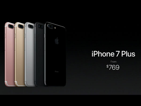 iPhone 7 Pricing and Availability