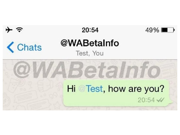 Now, 'Mention' your friend!