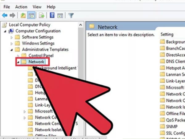  Select QoS Packets Scheduler 