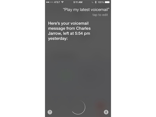 Play Voicemail