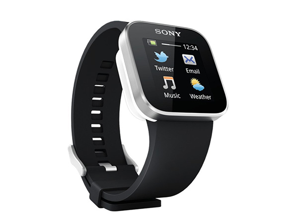 Sony Designer Bluetooth Digital Black Dial Unisex Watch