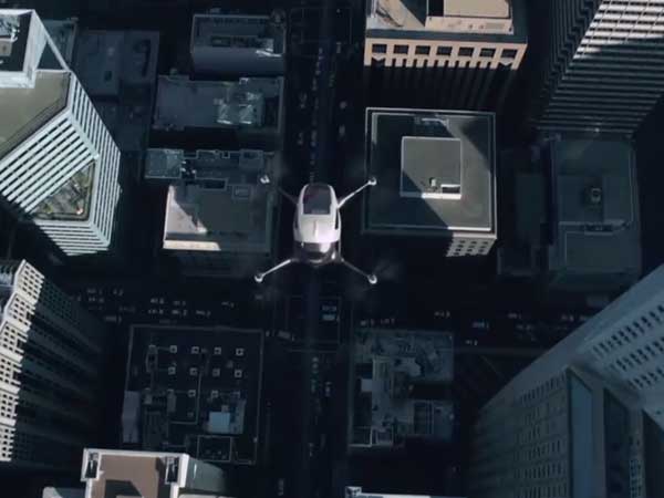 Ehang 184, the Autonomous Aerial Vehicle 