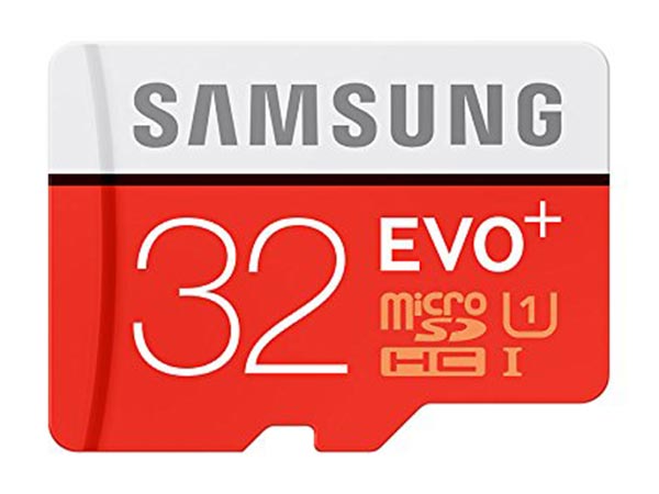 Samsung Evo+ 32GB Class 10 micro SDHC Card