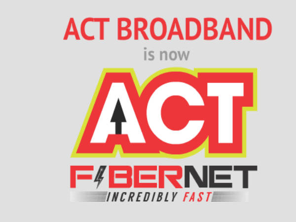 ACT Fibernet gives a speed of 100 Mbps 