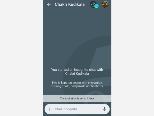 Step 4:  Start typing the text