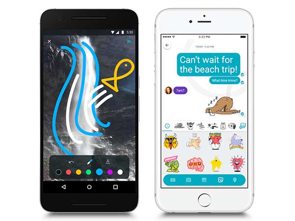 Step 5. Express Yourself Better with Photos, Emojis, and Stickers 