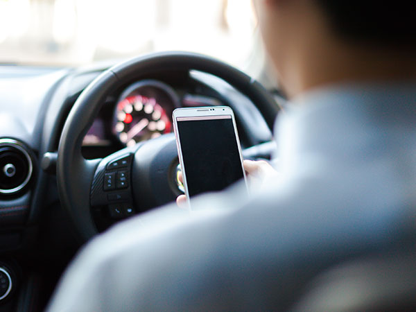 Don't Use Your Smartphone When on a Moving Vehicle