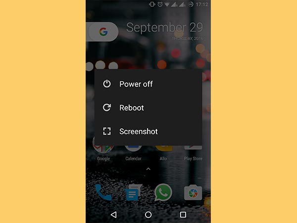 Step 2: Switch off your phone Step 2: Switch off your phone