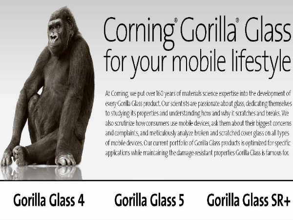 Corning Gorilla Glass SR+ Unveiled to Make Wearable Devices Tougher
