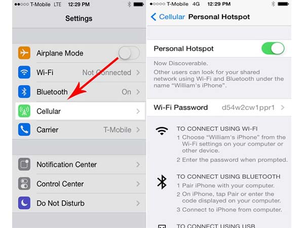 How to use your Android Smartphone or iPhone as a Wi-Fi Router