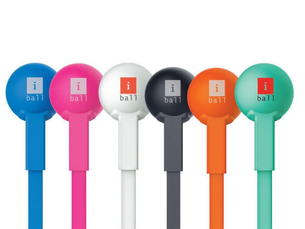 iBall Colorstick Earphones Launched at Just Rs. 675