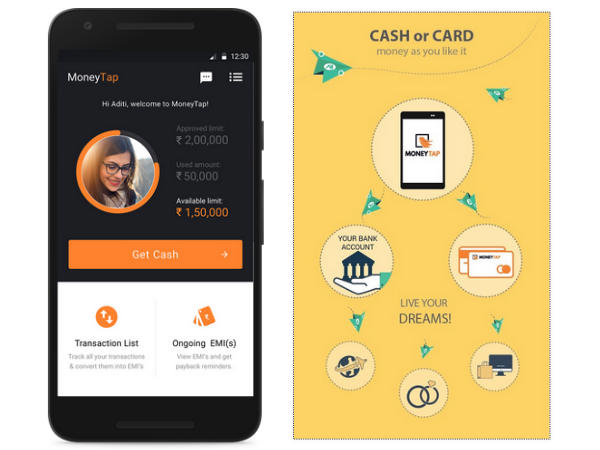 MoneyTap Launches First App-Based Credit Line in India