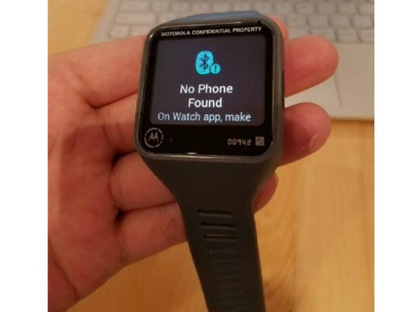 Motorola's New Smartwatch Featuring Rectangular Display Leaks Online