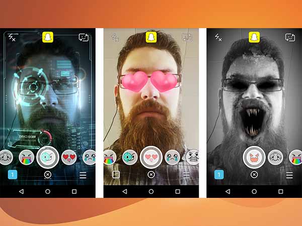 How to Create Puking Rainbow Images on Snapchat