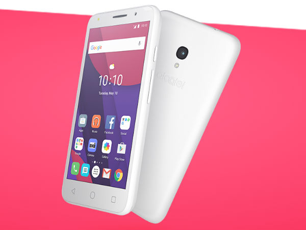 Alcatel OneTouch PIXI 4 with 4G Support Launched in India at Rs. 4,999