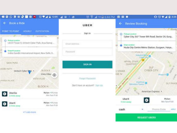 Now Its Possible to Book Uber from Yatra App