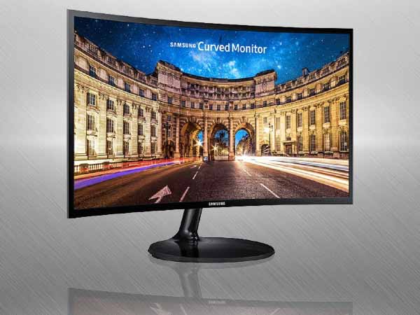 Samsung Curved LC24F390FHWXXL 23.6-inch Monitor (Black)