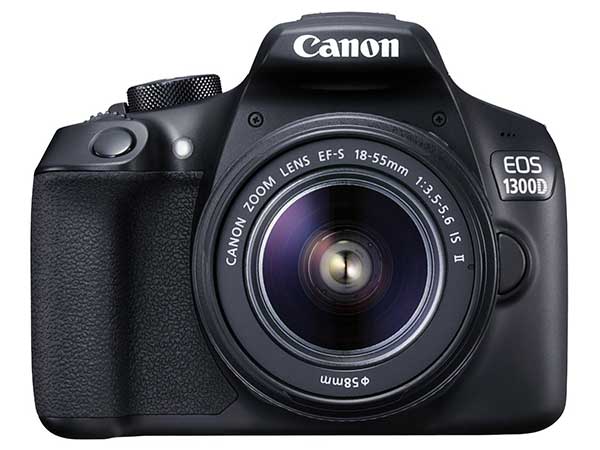 Canon EOS 1300D 18MP Digital SLR Camera (Black)