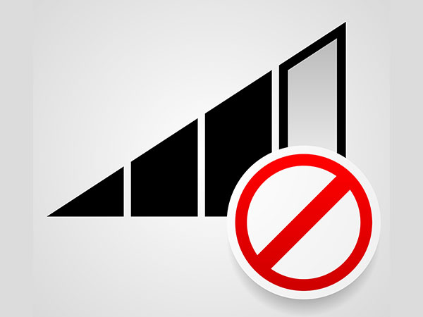 Signal Strength of a Smartphone is Weak 