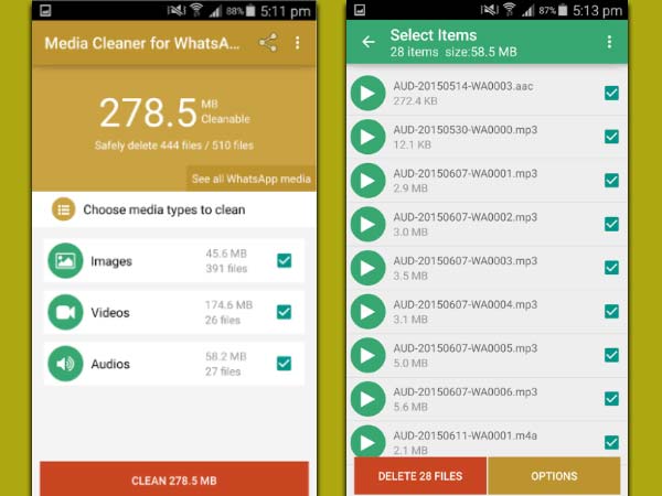 Media Cleaner for WhatsApp