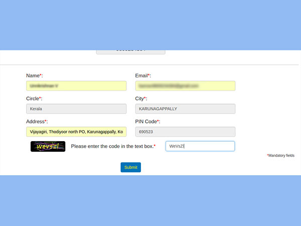 Step 5. Fill Your Details And Submit Application 