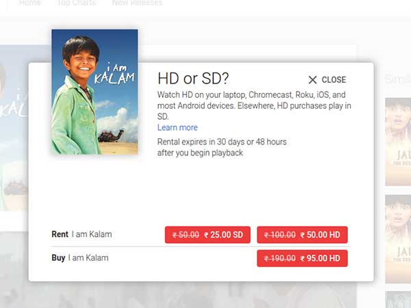 #3: Click on the Movie You Wish to Rent