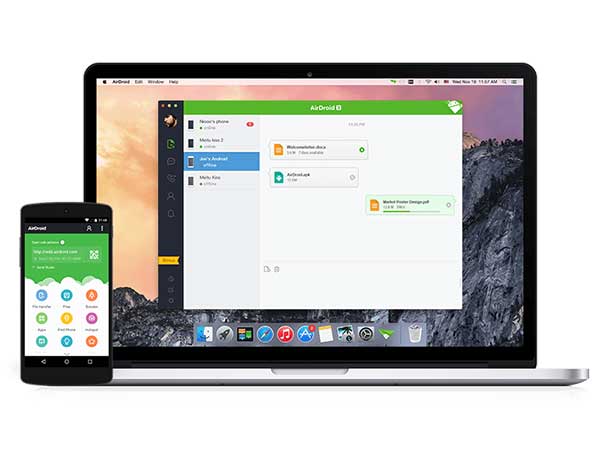 Operate Your Phone with AirDroid