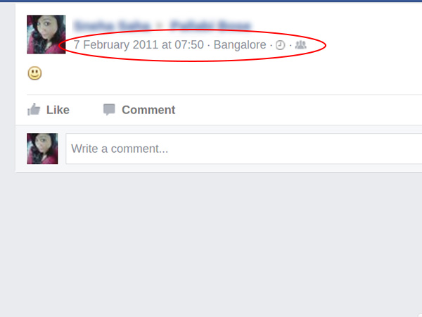 The Post Will Be Shared to The Previous Years Log and Won't be Displayed as Recent