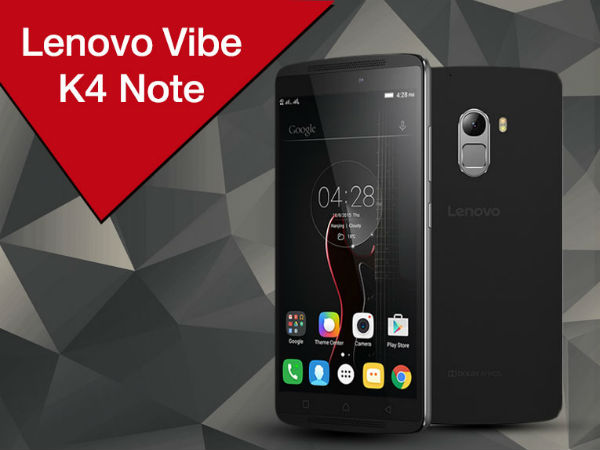 Offer: 8% off on Lenovo Vibe K4 Note
