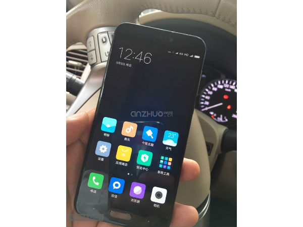 Xiaomi Mi 5c leaked via photos