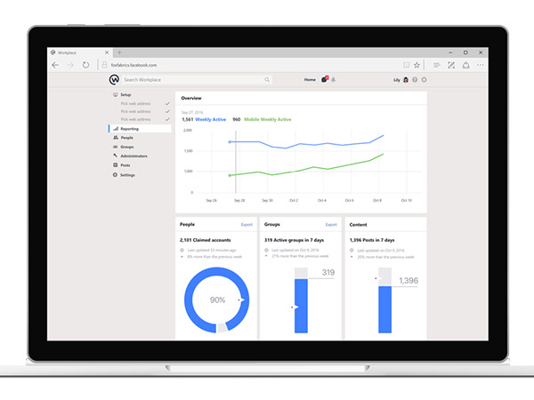 Facebook Workplace Features