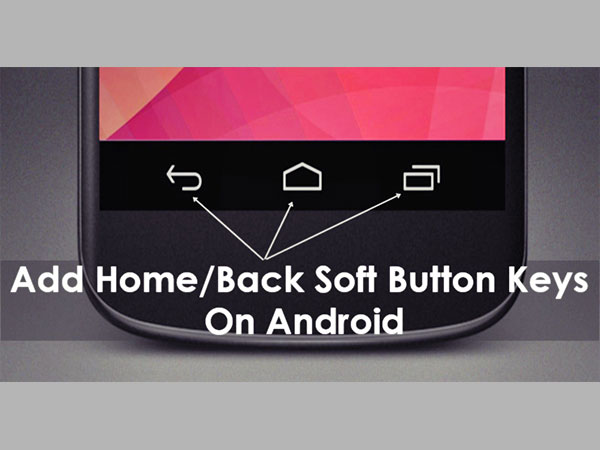 Add Back/Home/Soft Button on Homescreen