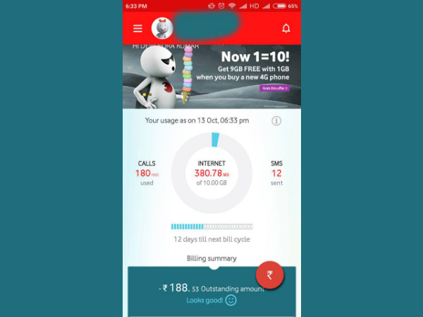 Step 1: Download 'MyVodafone' App!