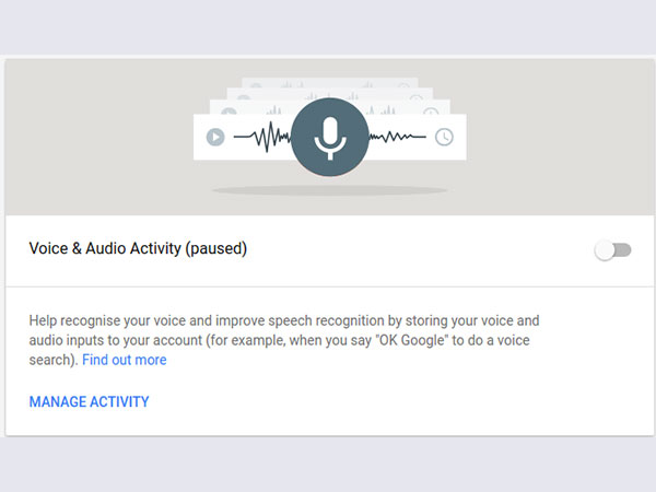 Step 7. Stop Google From Saving Recording Your Voice