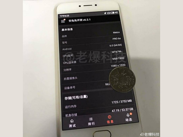 A Relatively New Mediatek MT6796 SoC